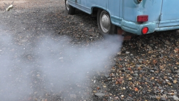 Barkas-Zweitakt im Winter